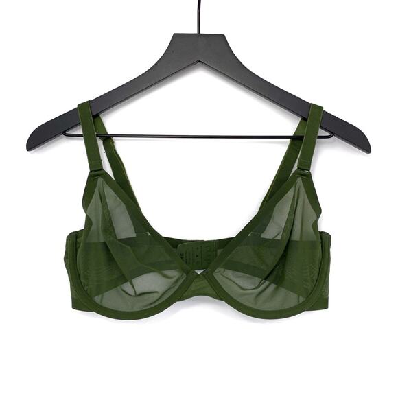 CUUP The Plunge Bra Moss 34E - Picture 1 of 6